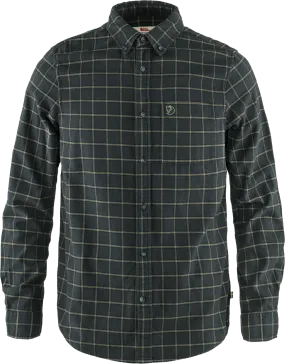 Fjällräven Men&#x27;s Övik Flannel Shirt Dark Grey | Buy Fjällräven Men&#x27;s Övik Flannel Shirt Dark Grey here | Outnorth