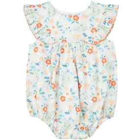 Floral Ruffle Romper