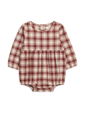 Garnet Flannel Romper