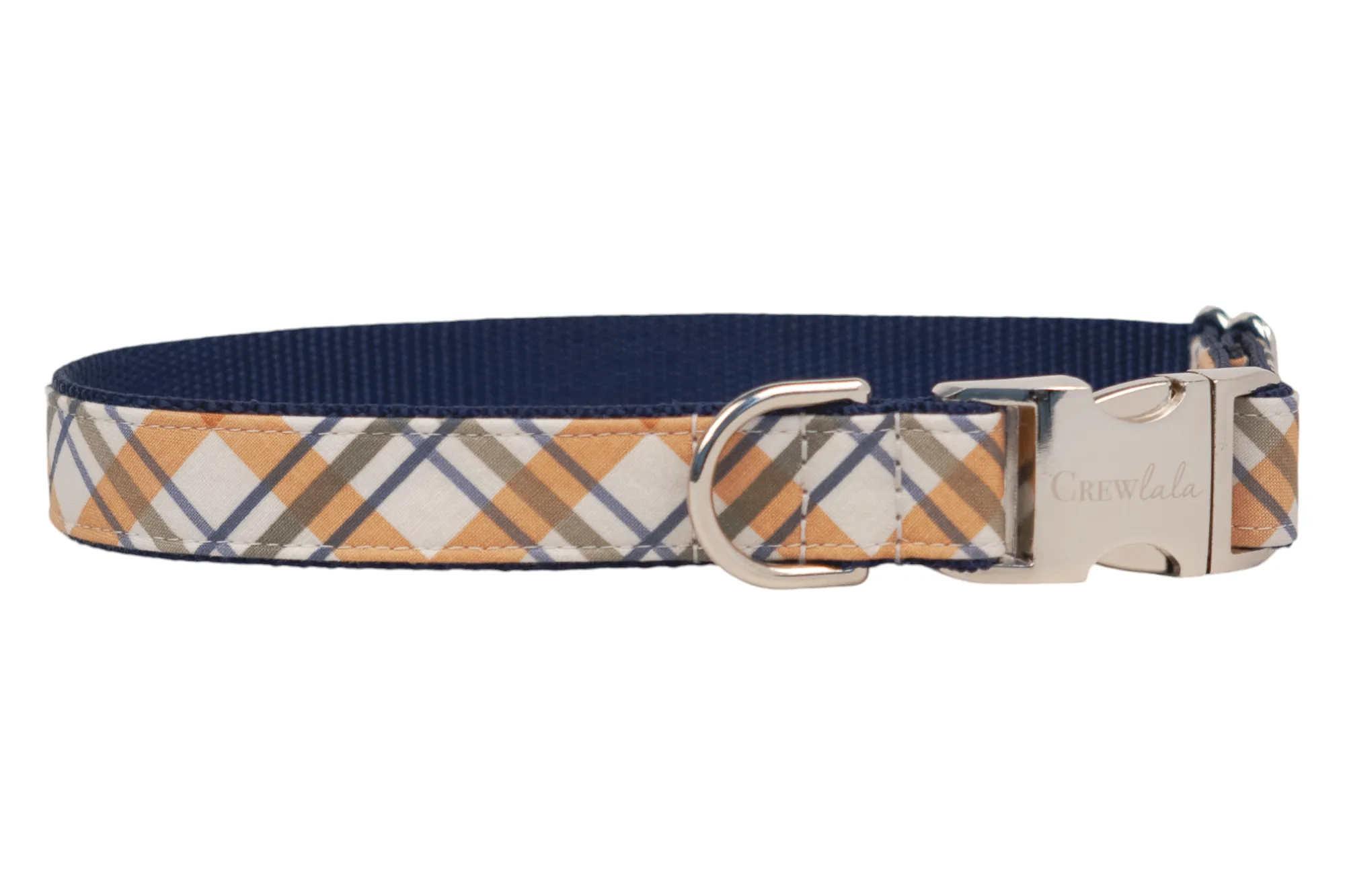 Georgies Plaid Dog Collar