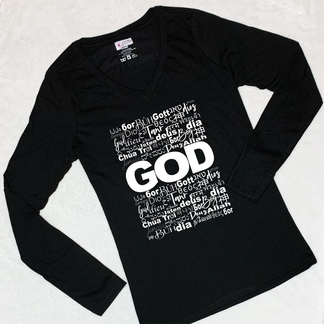 GOD in Translation Long-Sleeve T-Shirt