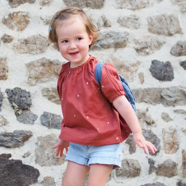 HANOÏ Blouse, dress and romper - Baby 1M/4Y - Paper Sewing Pattern