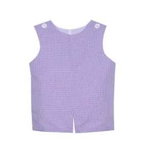 Hayes Shortall- Lavender Gingham