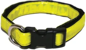 HIGH VISIBILITY DOG COLLAR YELLOW