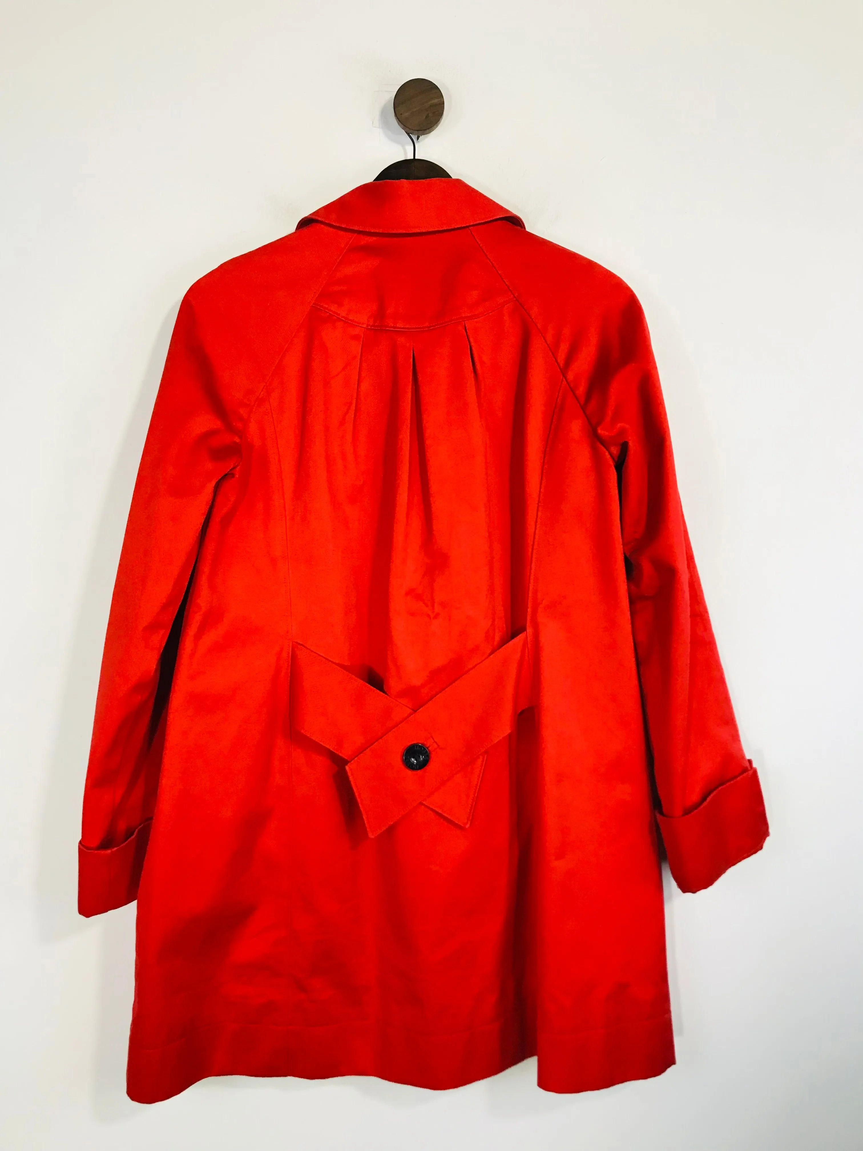 Hobbs Women's Cotton Trench Coat | UK8 | Red