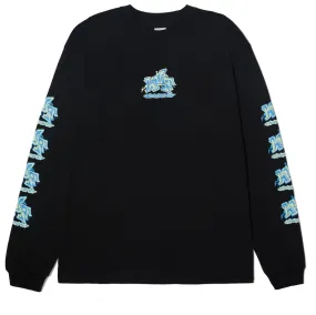 Huf Productions Long Sleeve T-Shirt - Black