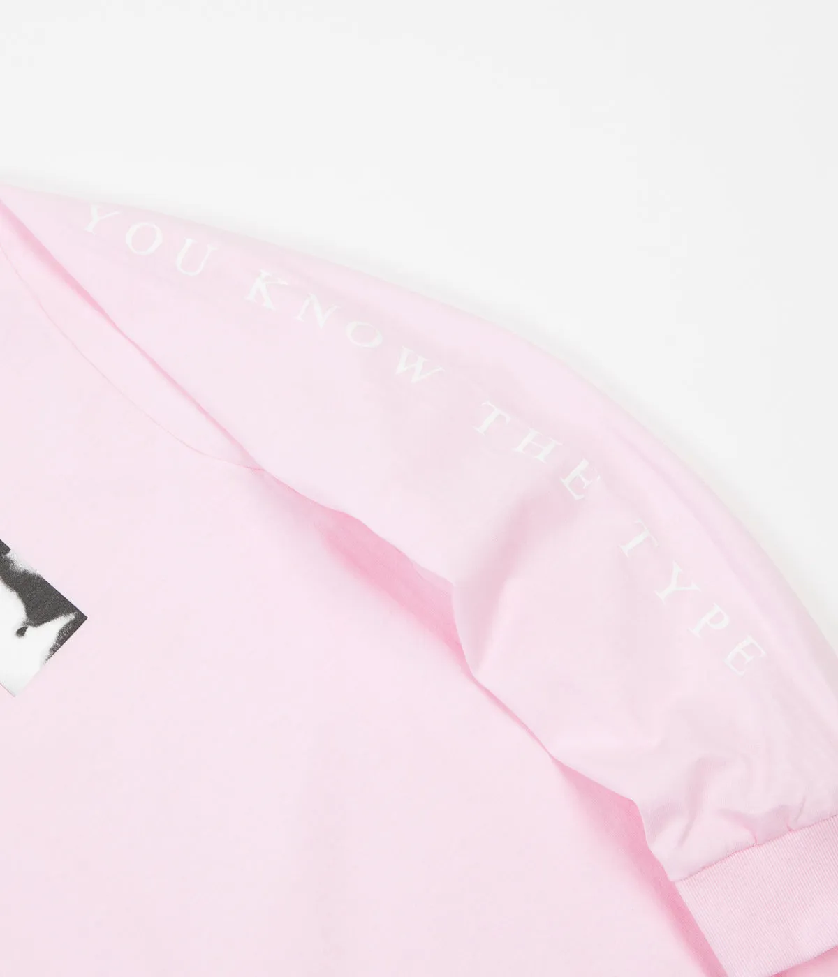 HUF The Type Long Sleeve T-Shirt - Pink