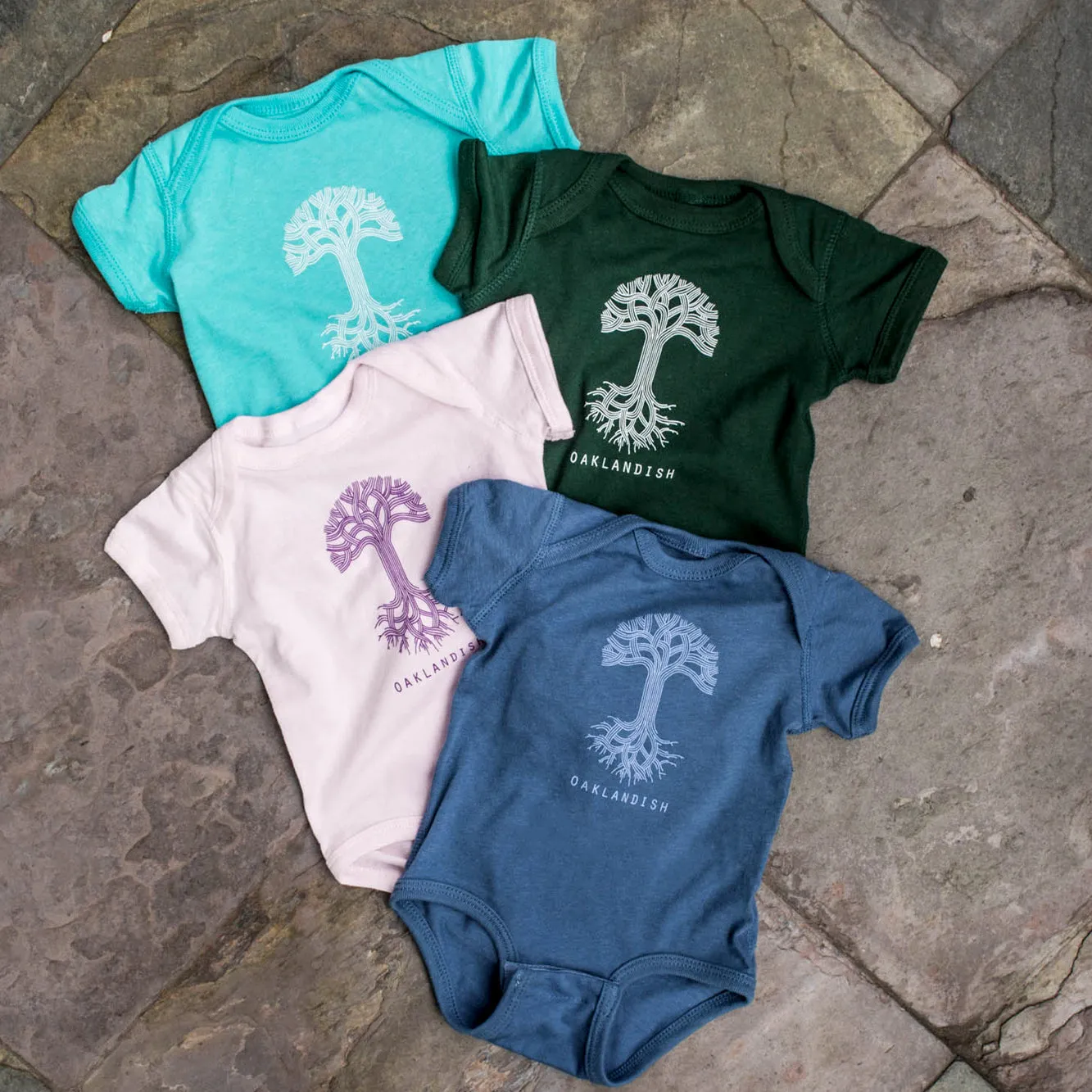 Infant Oaklandish Classic Logo One-Piece