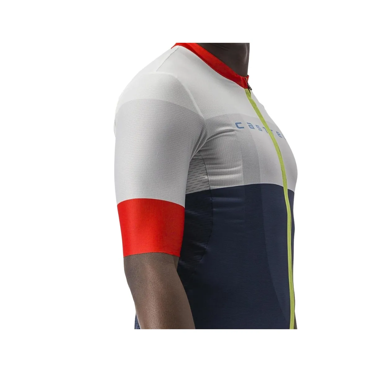 Jersey Castelli Sezione Short Sleeve Blue White