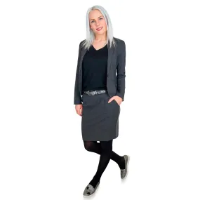 Jillian blazer dark grey