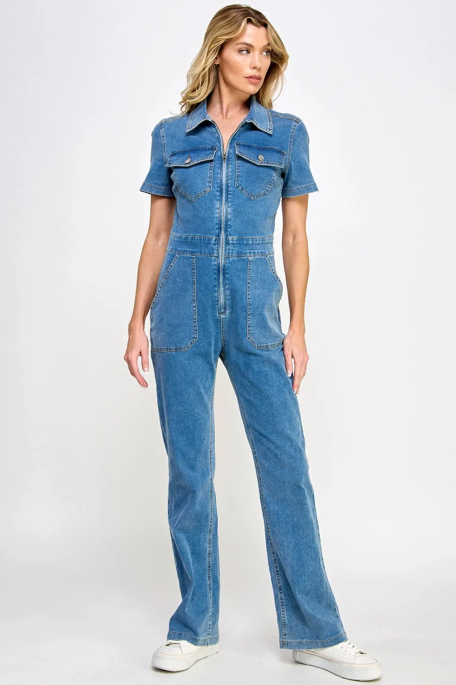 JUNE DENIM JUMPSUIT