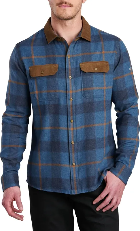 Kühl Men&#x27;s Khaos Flannel Shirt Blue Copper | Buy Kühl Men&#x27;s Khaos Flannel Shirt Blue Copper here | Outnorth