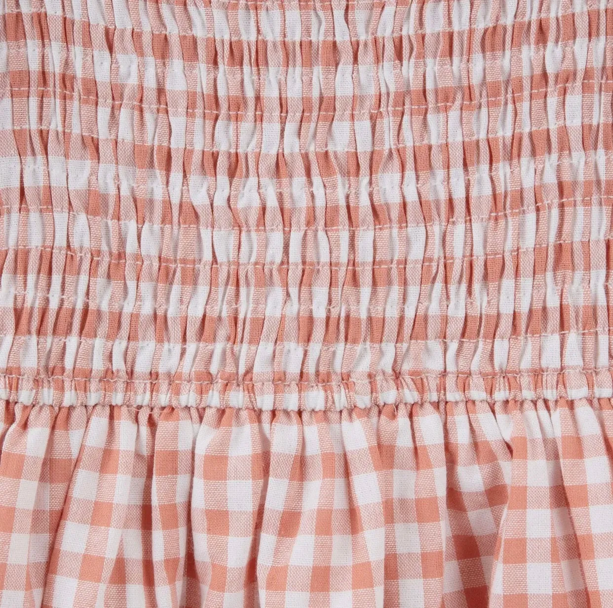 Lily Smocked Gingham Dress