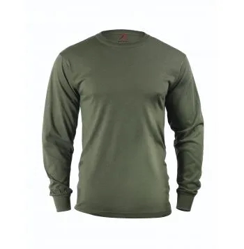 Long Sleeve Solid T-Shirt