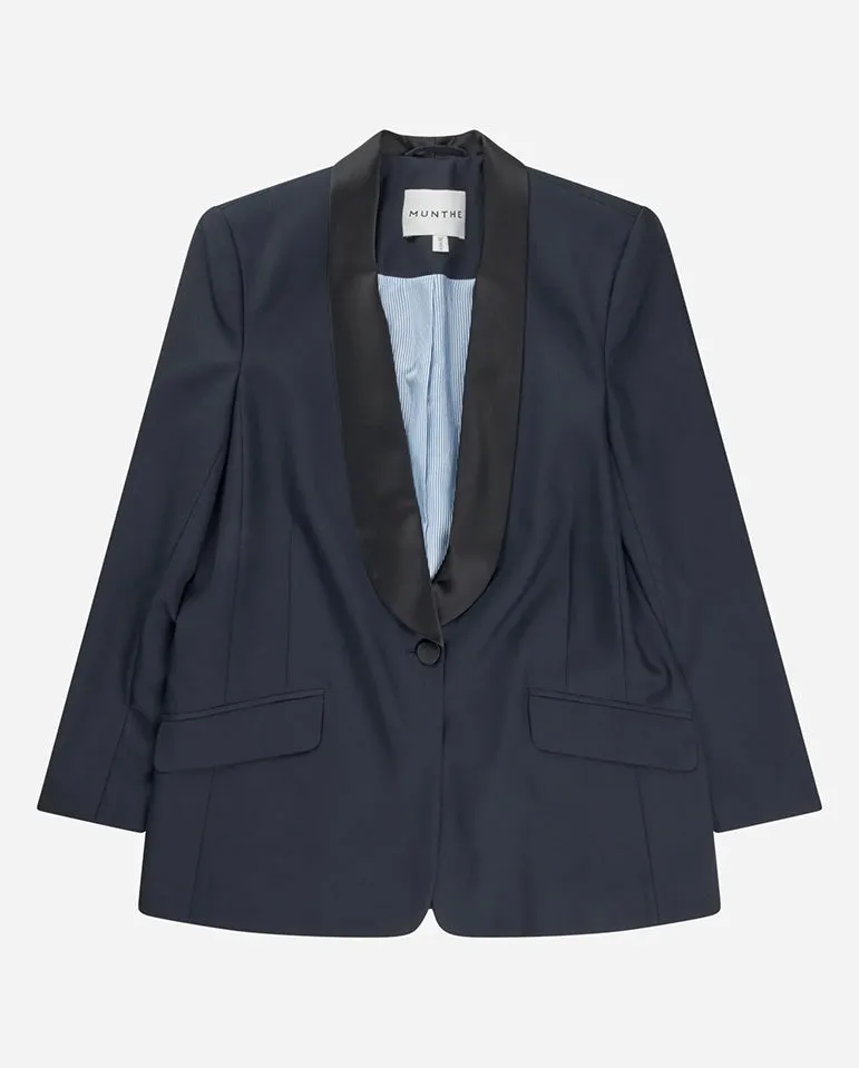 Loumie Tux Jacket NAVY