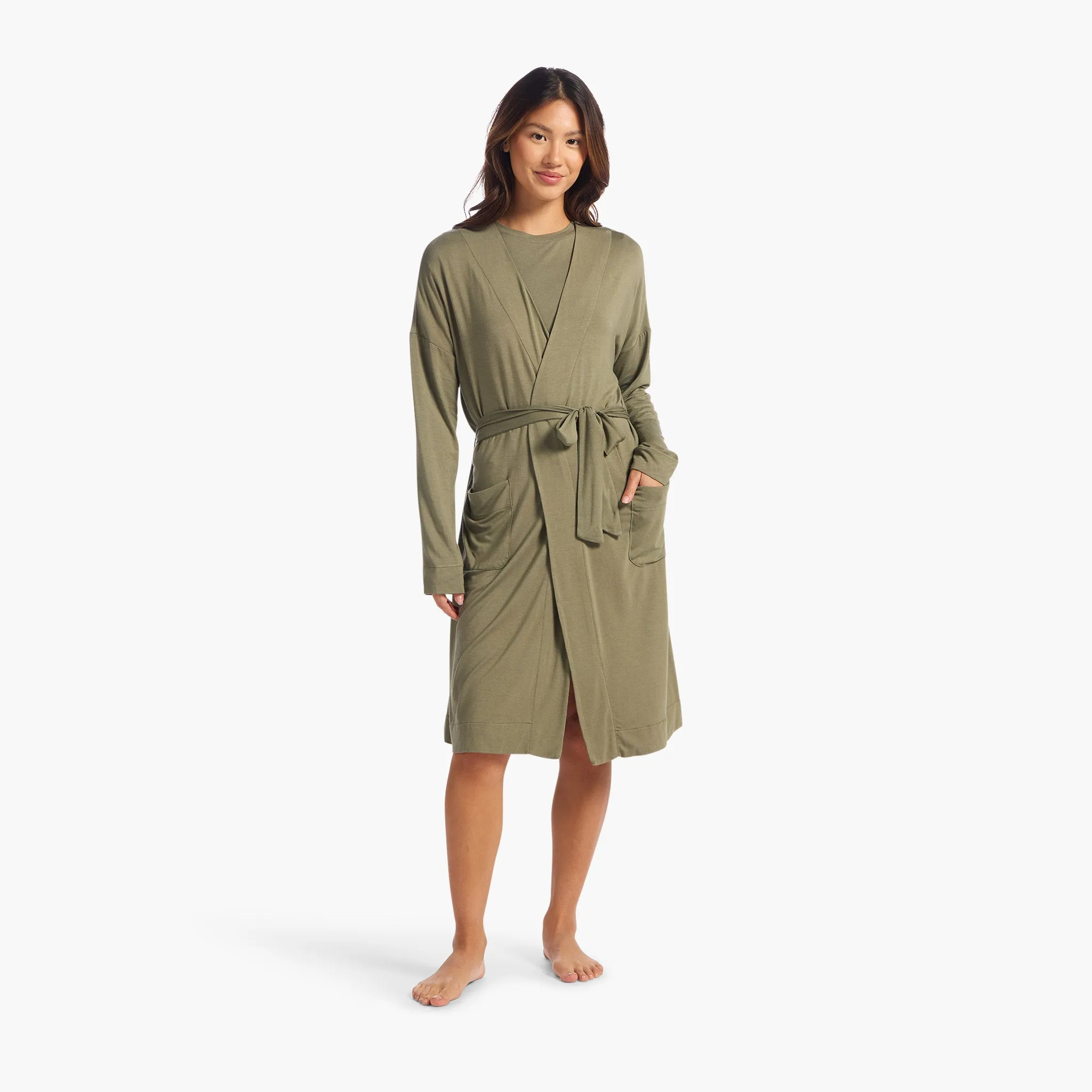 Lounge Robe | Olive