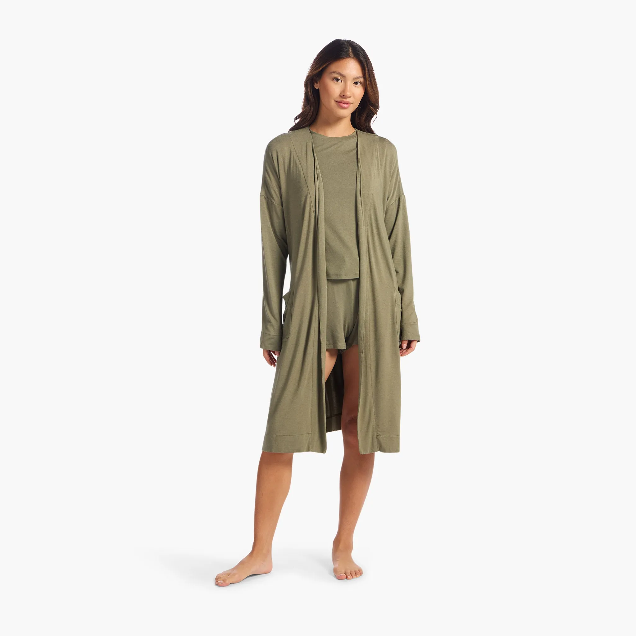 Lounge Robe | Olive