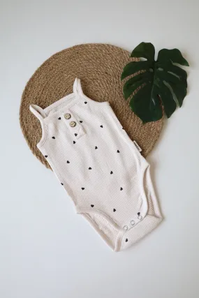 Lovelace-Baby Spaghetti Romper