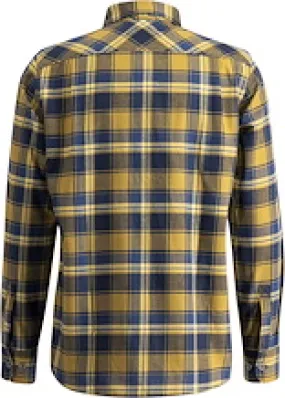 Lundhags Järpen Plaid Flannel Shirt Olive | Buy Lundhags Järpen Plaid Flannel Shirt Olive here | Outnorth