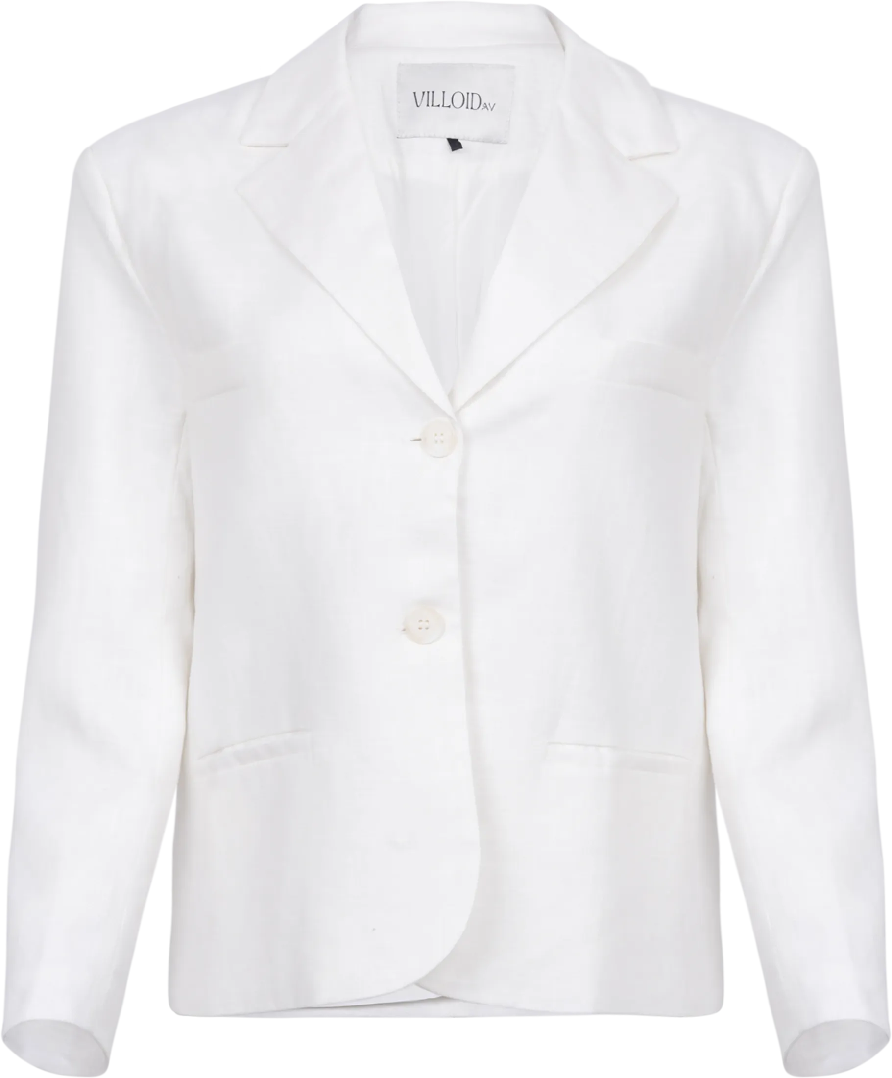 Ma Linen Blazer - White