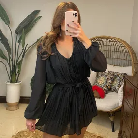 Maddy Romper in Black