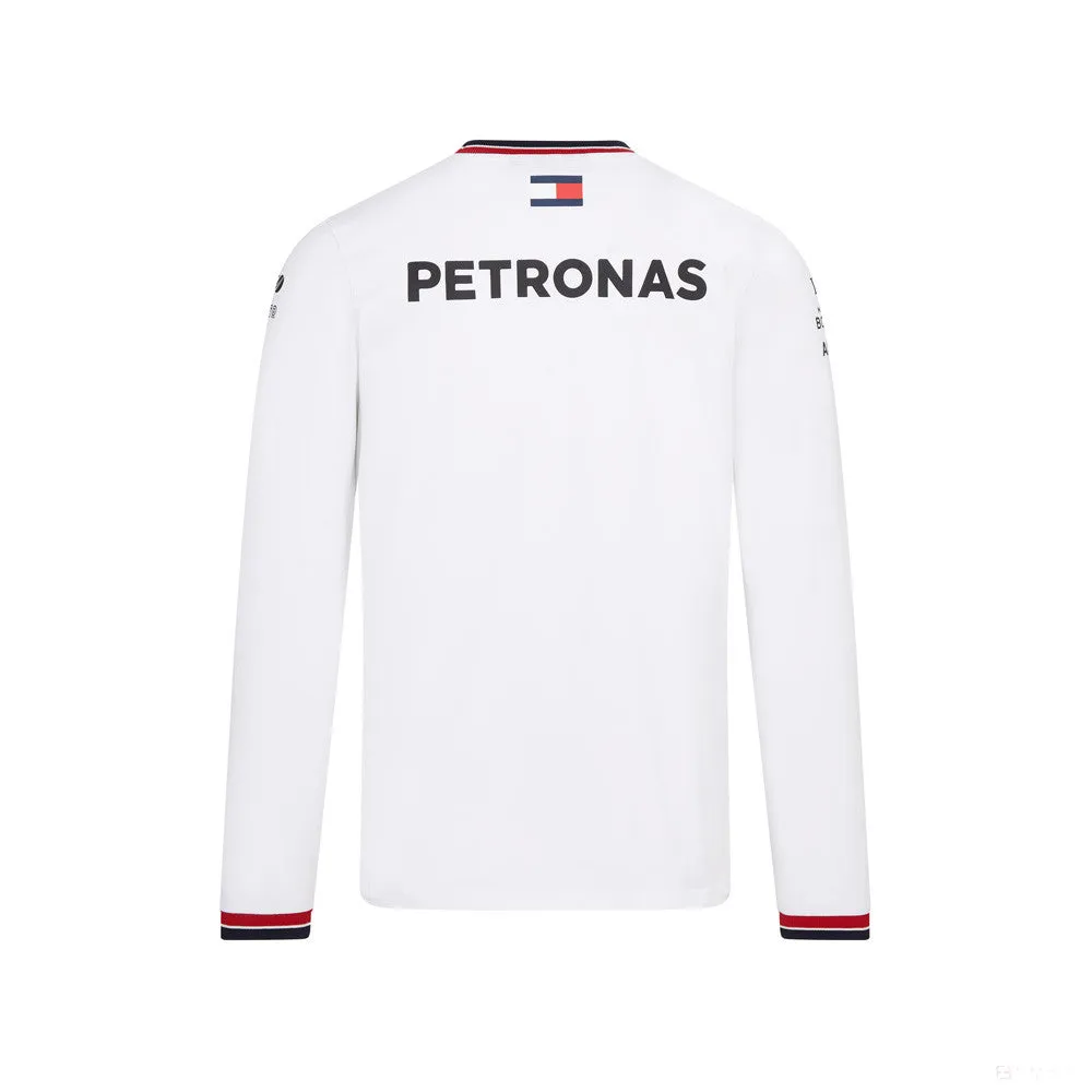 Mercedes Long Sleeve T-Shirt, Team, White, 2022