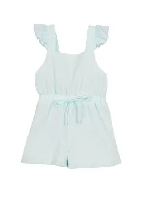 Meringue Blue Romper with Straps