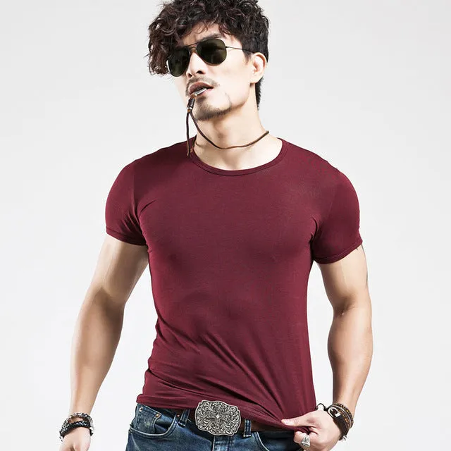 MRMT Brand V Neck Men's Fitted T Shirt