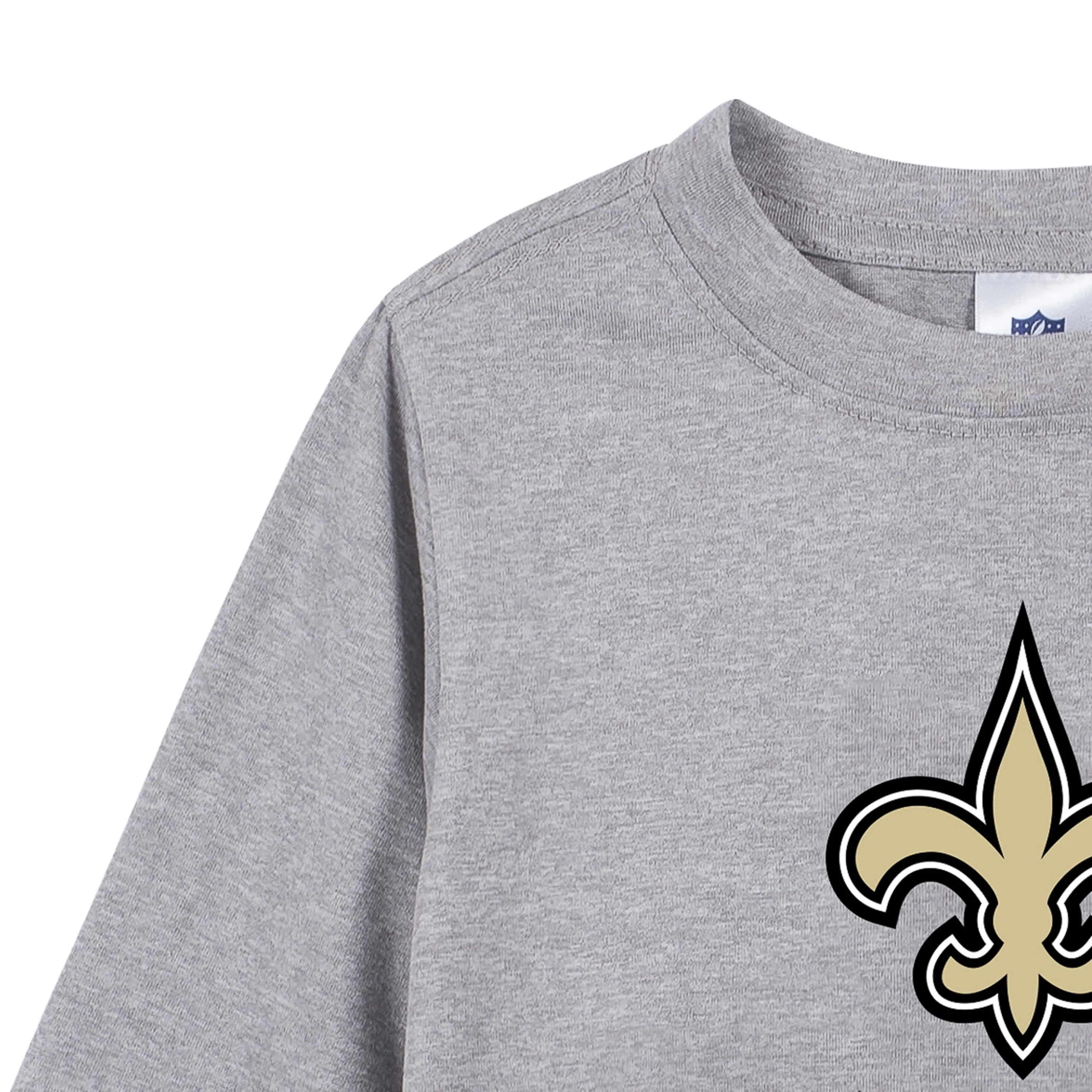 New Orleans Saints Boys Long Sleeve Tee