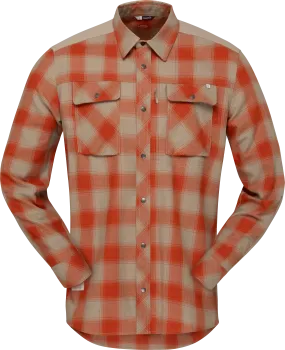 Norrøna Men&#x27;s Femund Flannel Shirt Pureed Pumpkin | Buy Norrøna Men&#x27;s Femund Flannel Shirt Pureed Pumpkin here | Outnorth