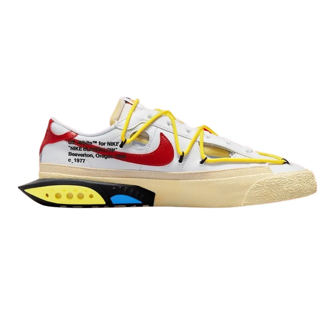 Off-White x Nike Blazer Low White University Red