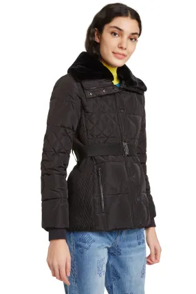 Padded Milite Belted Puffa Coat Desigual Style 19WWEWBP