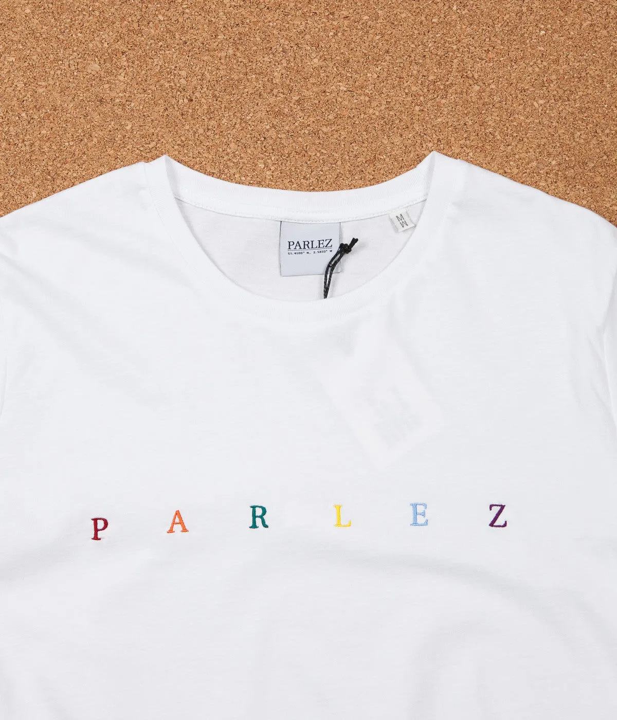 Parlez United Long Sleeve T-Shirt - White