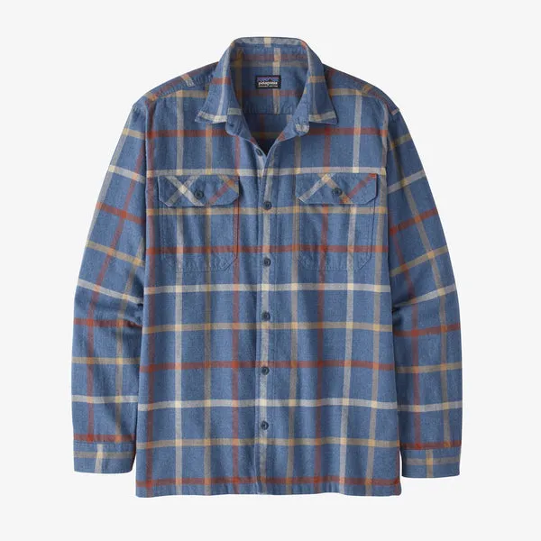 Patagonia Fjord Flannel Shirt - Brisk / Dolomite Blue