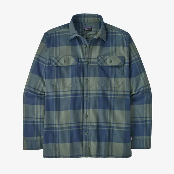 Patagonia MW Fjord Flannel - Hemlock Green