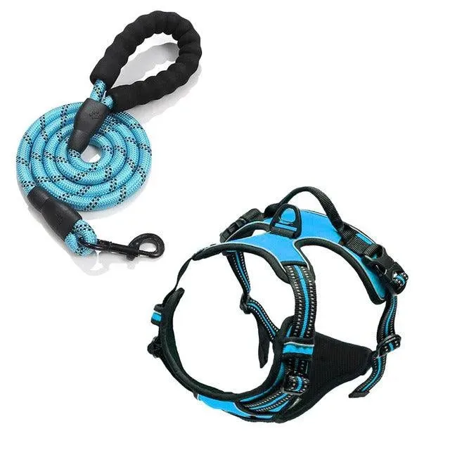 Pet Dog Chest Strap Vest with Explosion-Proof Buckle Traction Rope