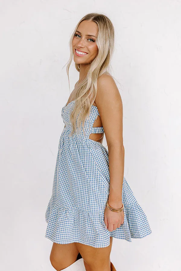 Picnic Date Gingham Romper