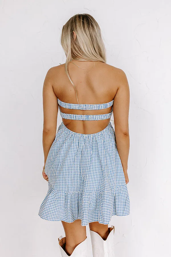 Picnic Date Gingham Romper