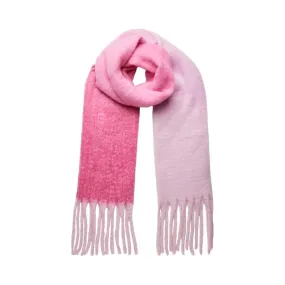 Pieces Bea Long Scarf-Pink Ombre