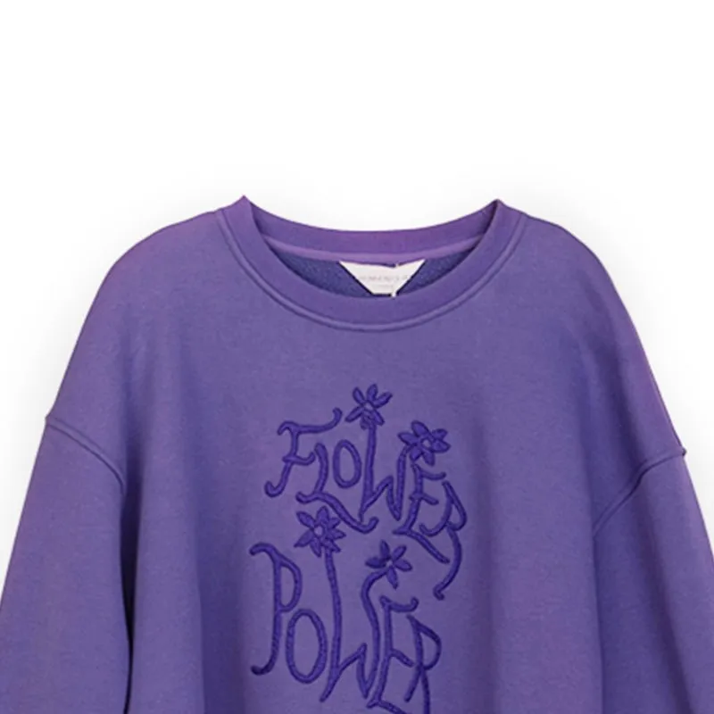 Purple Long Sleeve T-shirt Tops