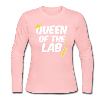 "Queen of the Lab" - Women's Long Sleeve T-Shirt