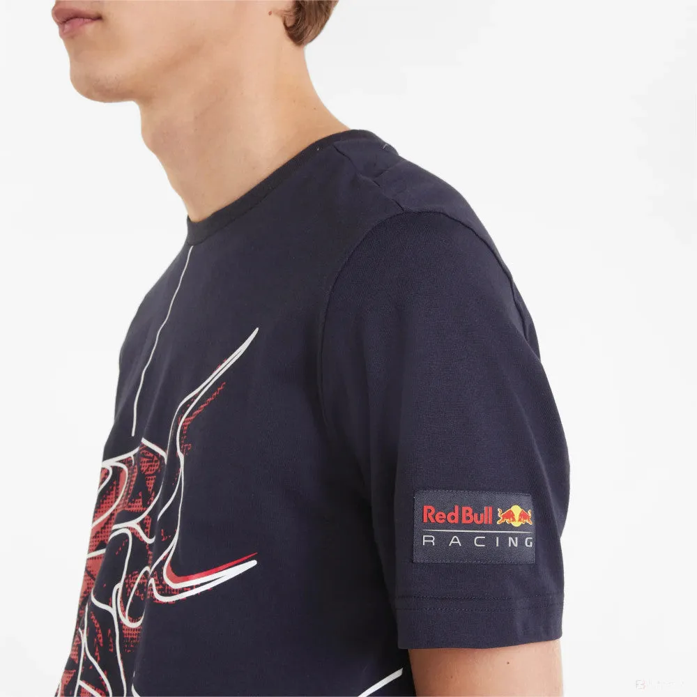 Red Bull T-shirt, Blue, 2022