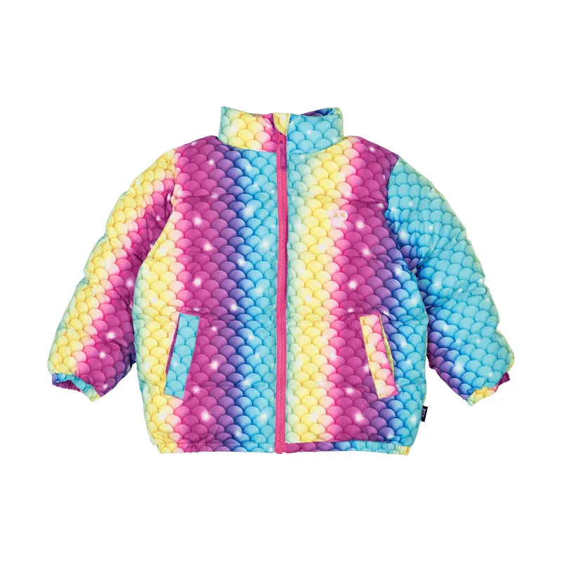 Rock Your Kid Splash Puff Padded Jacket With Lining