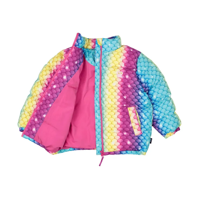 Rock Your Kid Splash Puff Padded Jacket With Lining