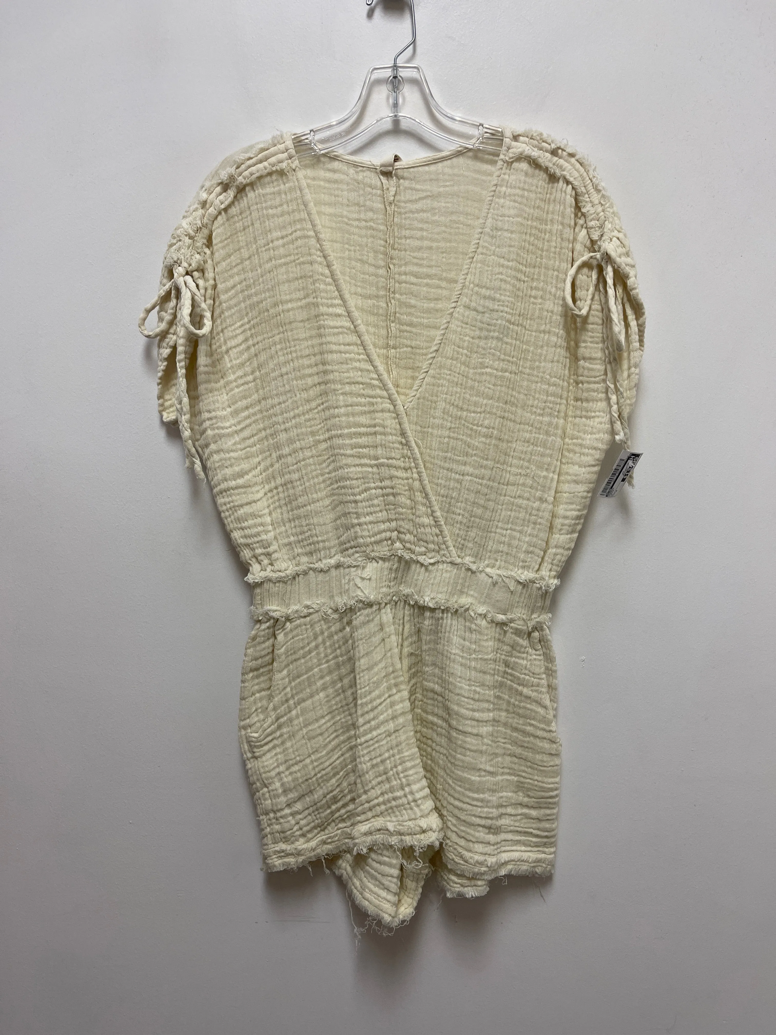 Romper By Elan In Cream, Size: M