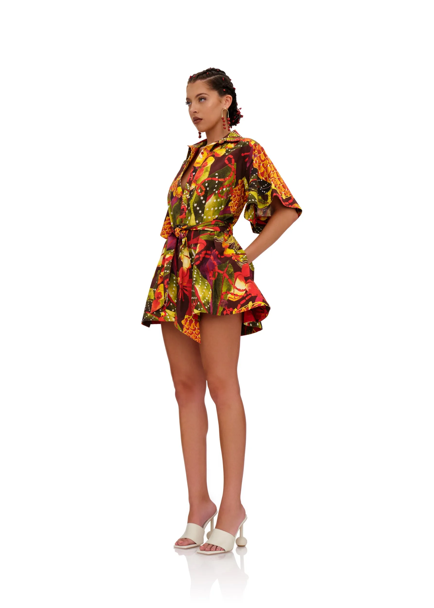 SHANTI ROMPER - KOLA PRINT