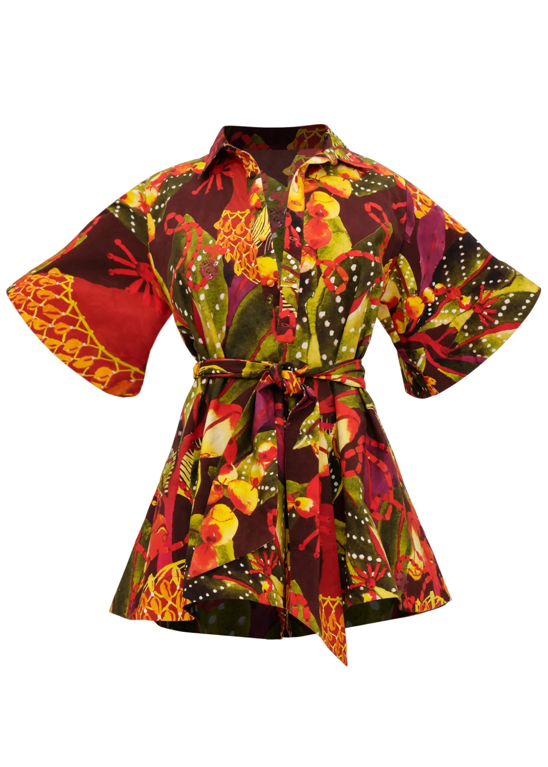 SHANTI ROMPER - KOLA PRINT