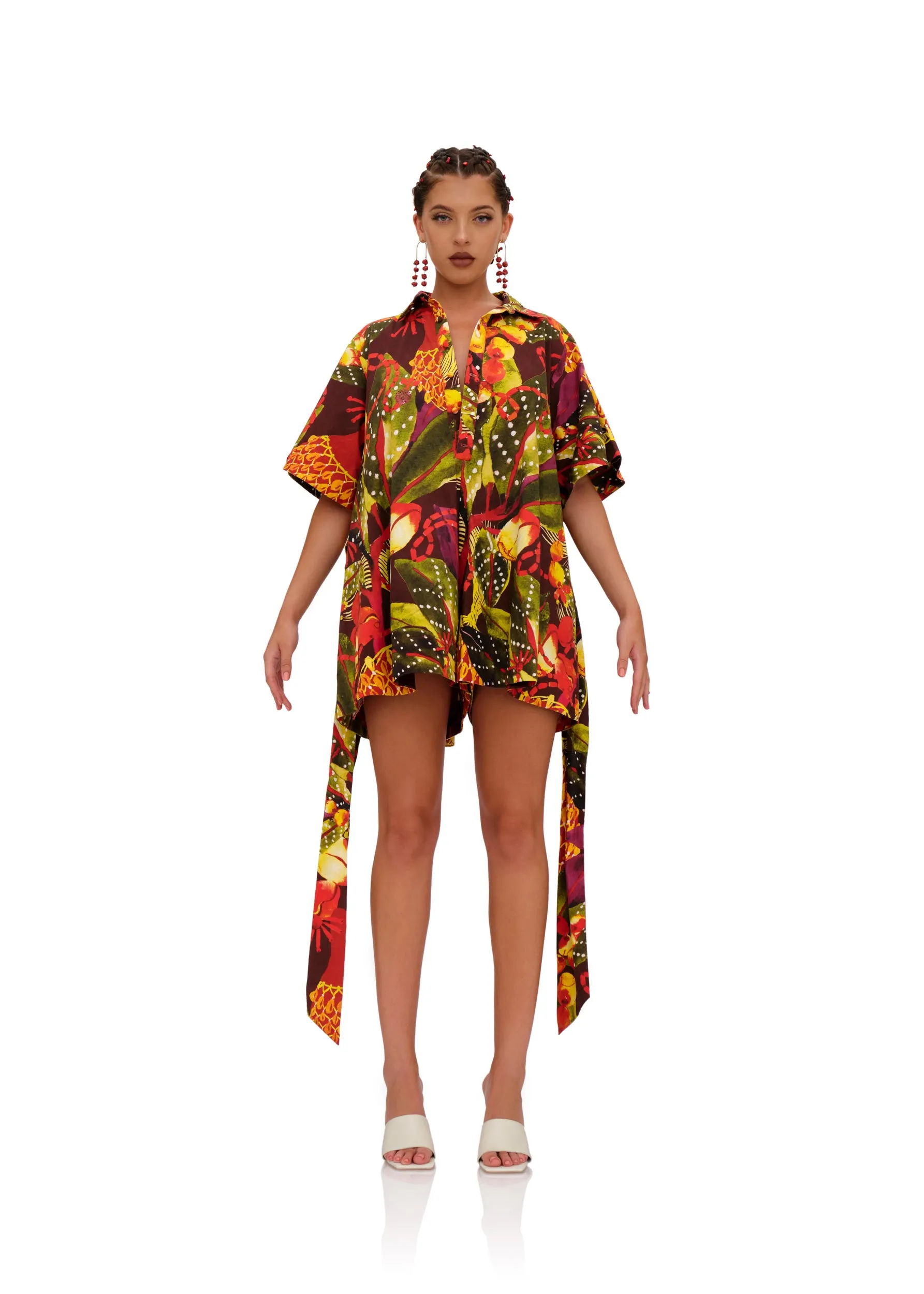 SHANTI ROMPER - KOLA PRINT