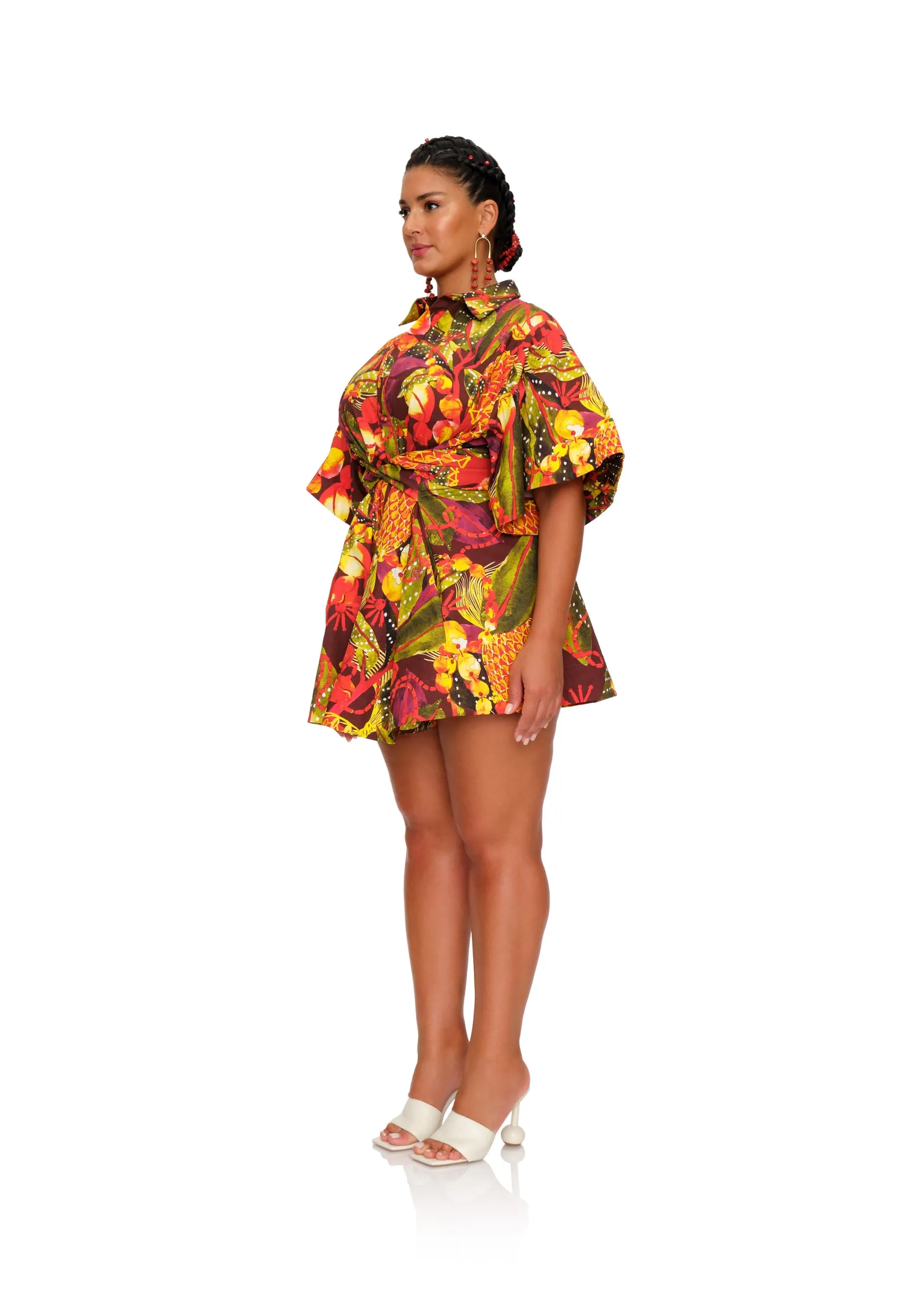 SHANTI ROMPER - KOLA PRINT