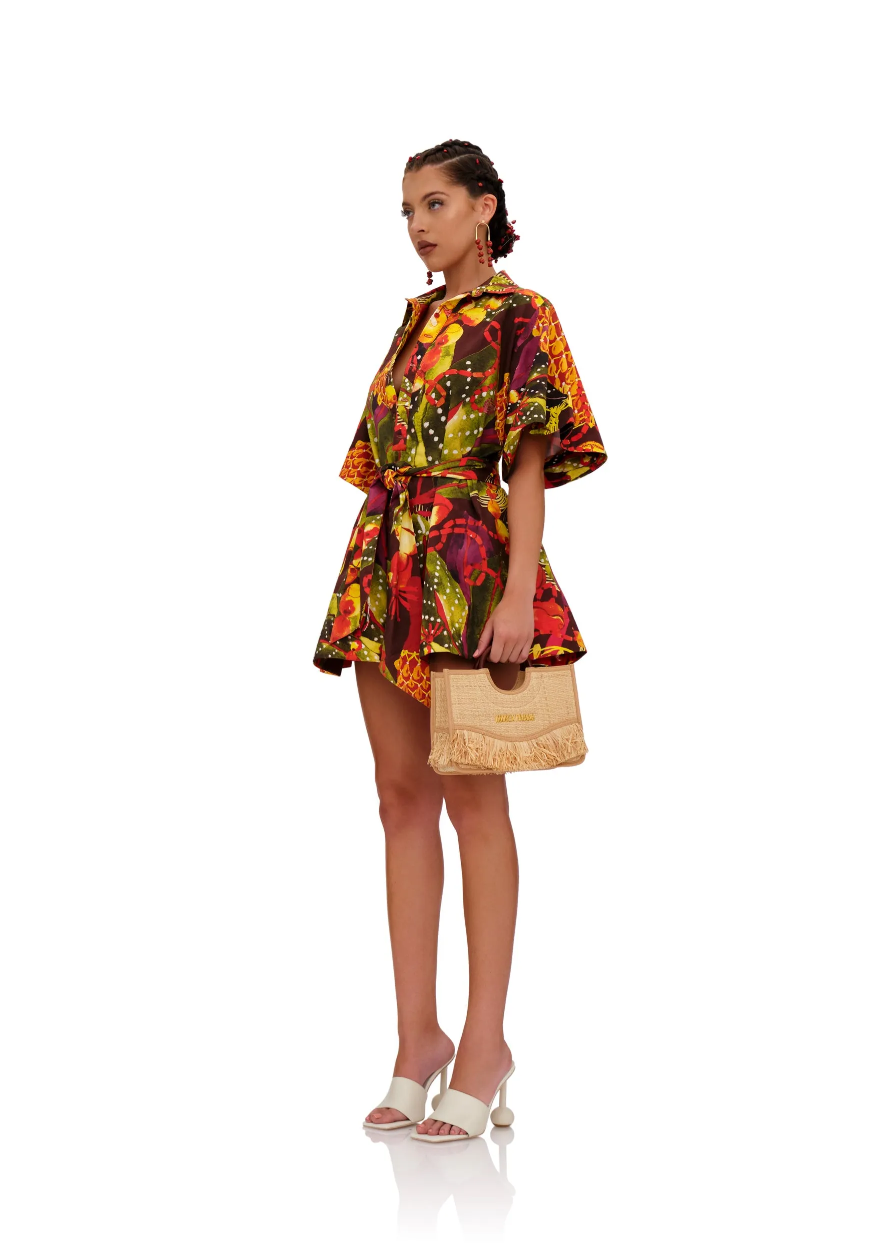 SHANTI ROMPER - KOLA PRINT